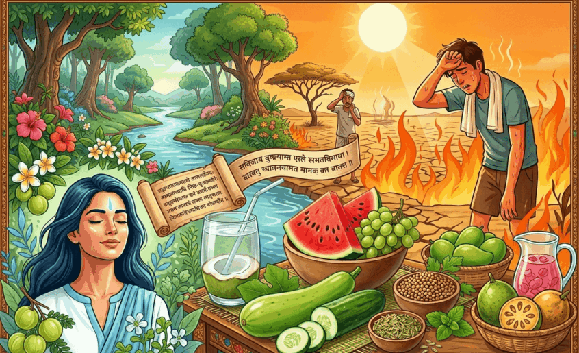 The Ayurvedic Summer Diet Guide to Prevent Acid Reflux and Rashes